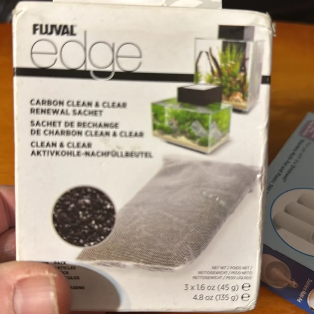3PK Carbon Filters, Time Release Feeding Blocks & Carbon Renewal Sachet for Fish